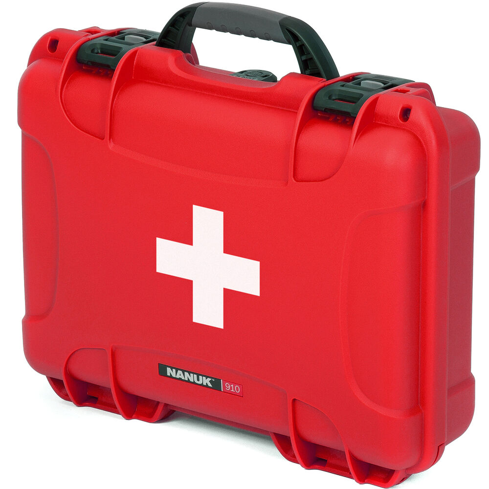 

Аптечка первой помощи Nanuk 910 Hard Case (красная)