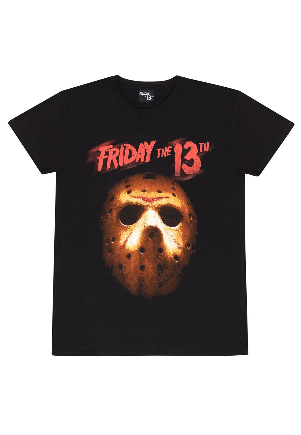 

Футболка с принтом FRIDAY THE 13TH MASK Henry Tiger, черный