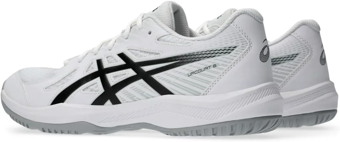Волейбольные кроссовки Asics Men's Upcourt 6, белый/черный — фото 2
