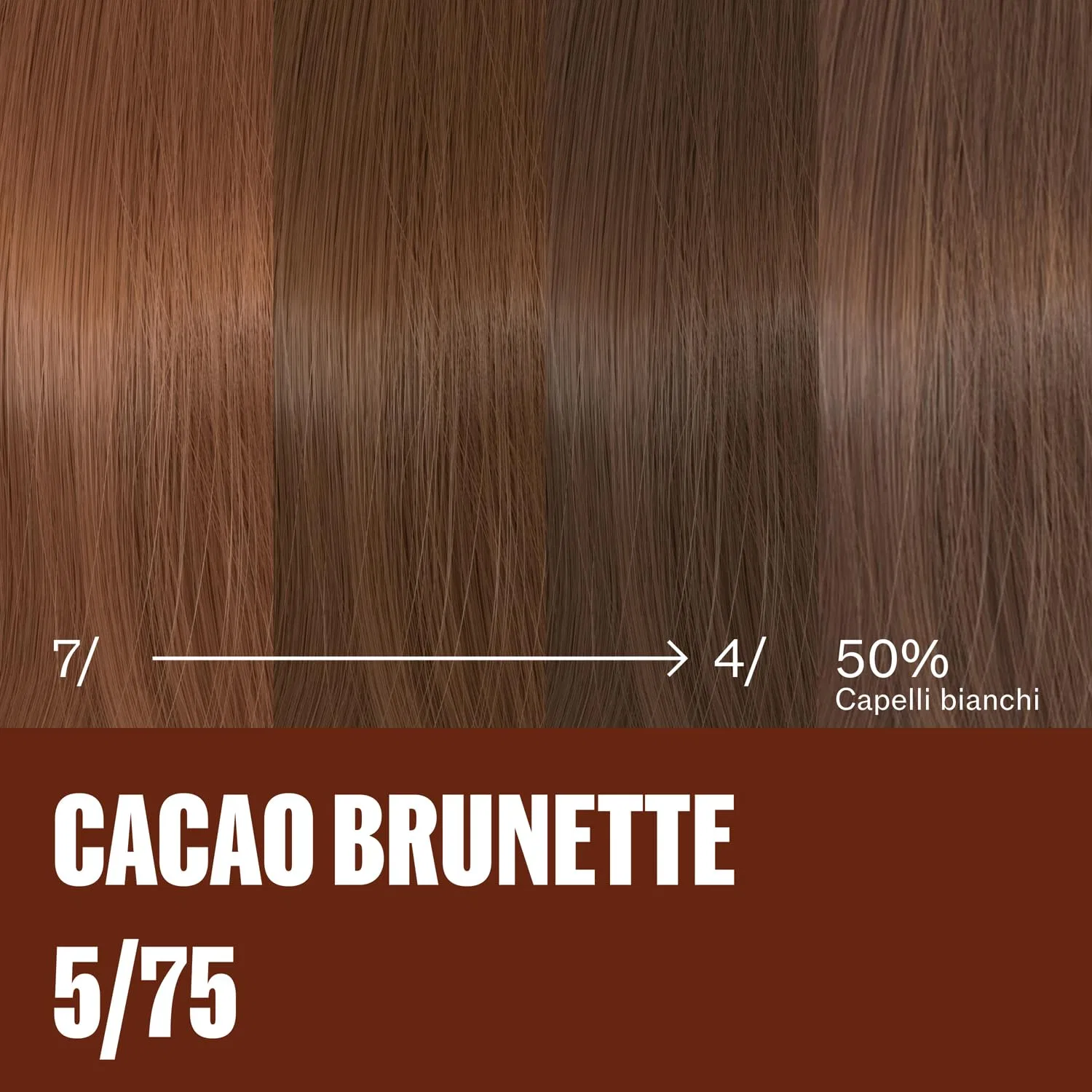 Профессиональная краска для волос «Supernatural Color 5/75 Cacao Brunette» от Wella Wella — фото 3