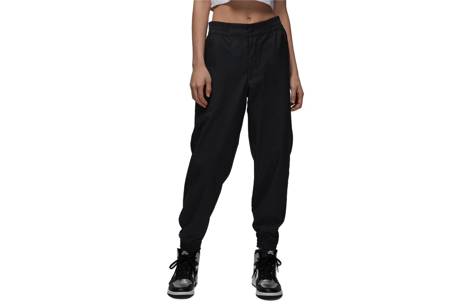 

Женские трикотажные спортивные штаны Jordan, цвет Black