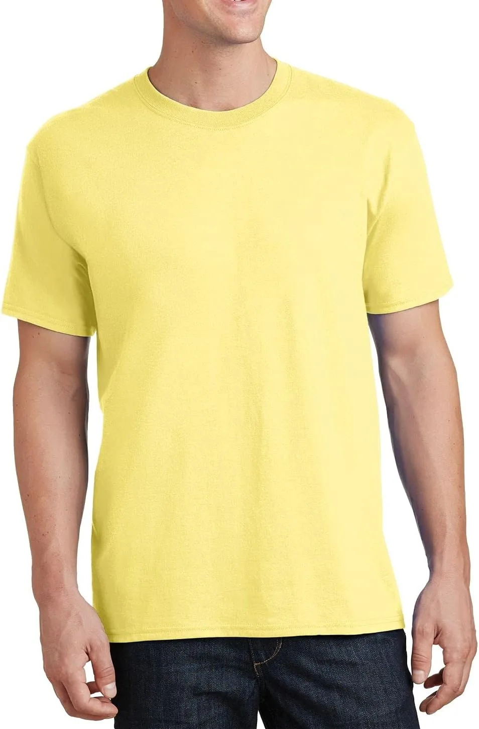 

JustBlanks мужская футболка из 100% хлопка с коротким рукавом