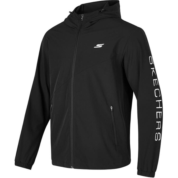 

Спортивная коллекция куртка мужская черный-0018 Skechers
