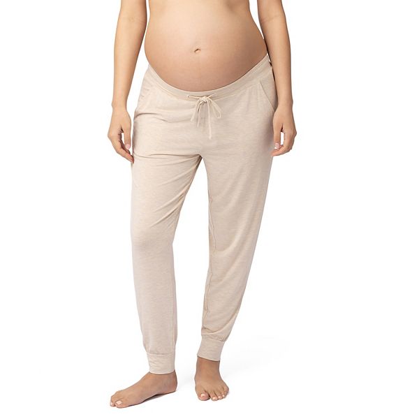 

Повседневные джоггеры для беременных Plus size Kindred Bravely, Beige