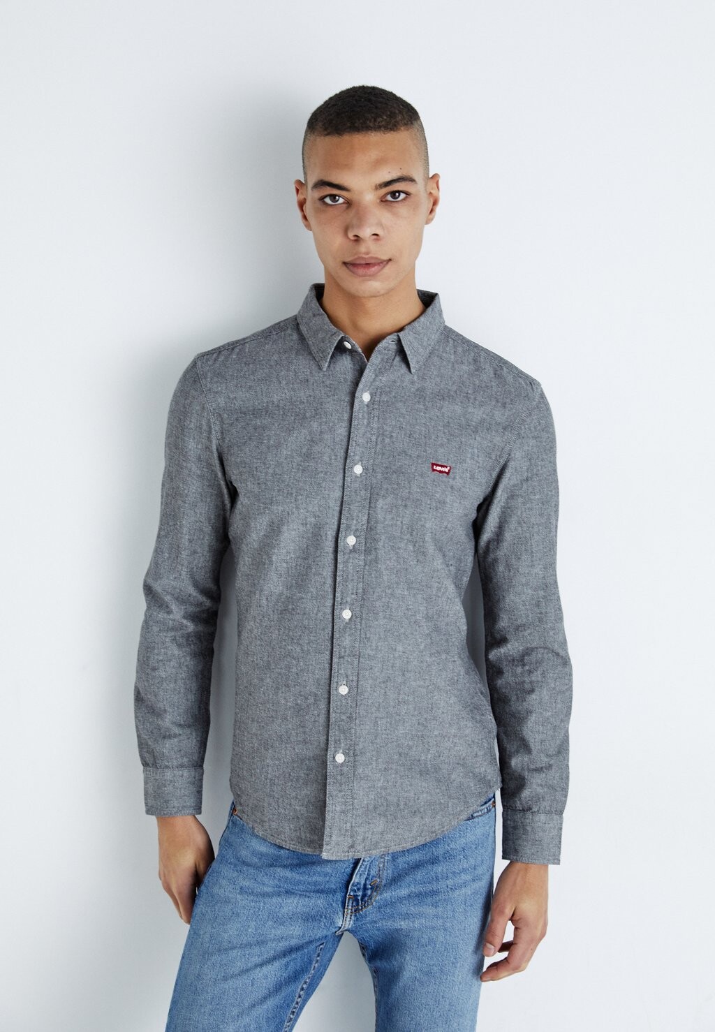 

Рубашка Battery Shirt Levi's, цвет black agate