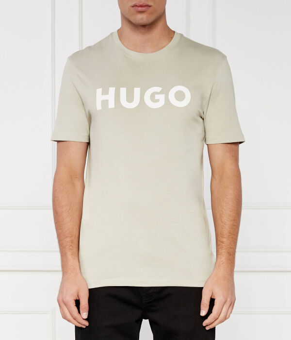 

Футболка синего цвета Regular fit Hugo, серый