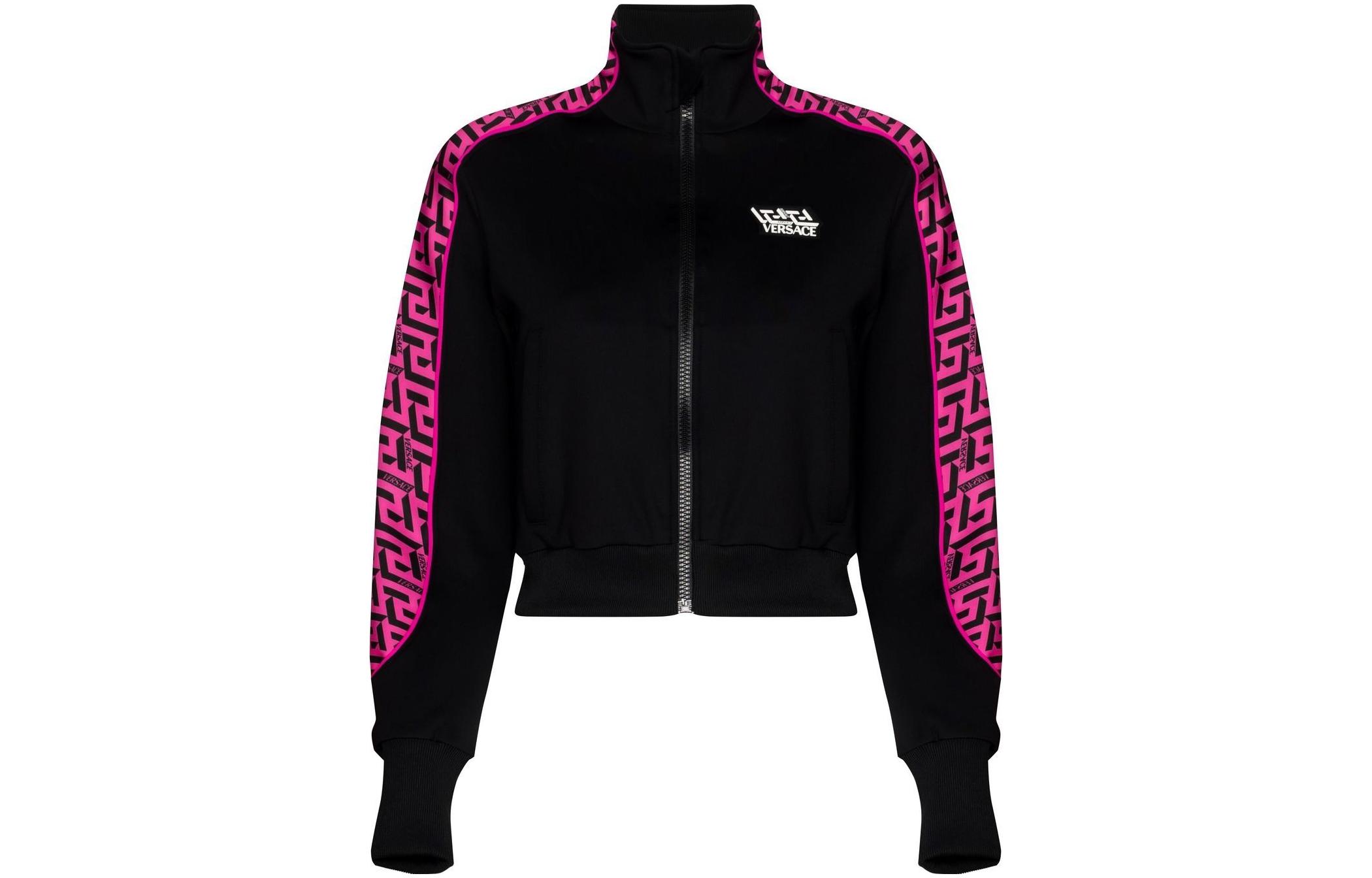 

Куртка-свитшот SS22 женская черная VERSACE