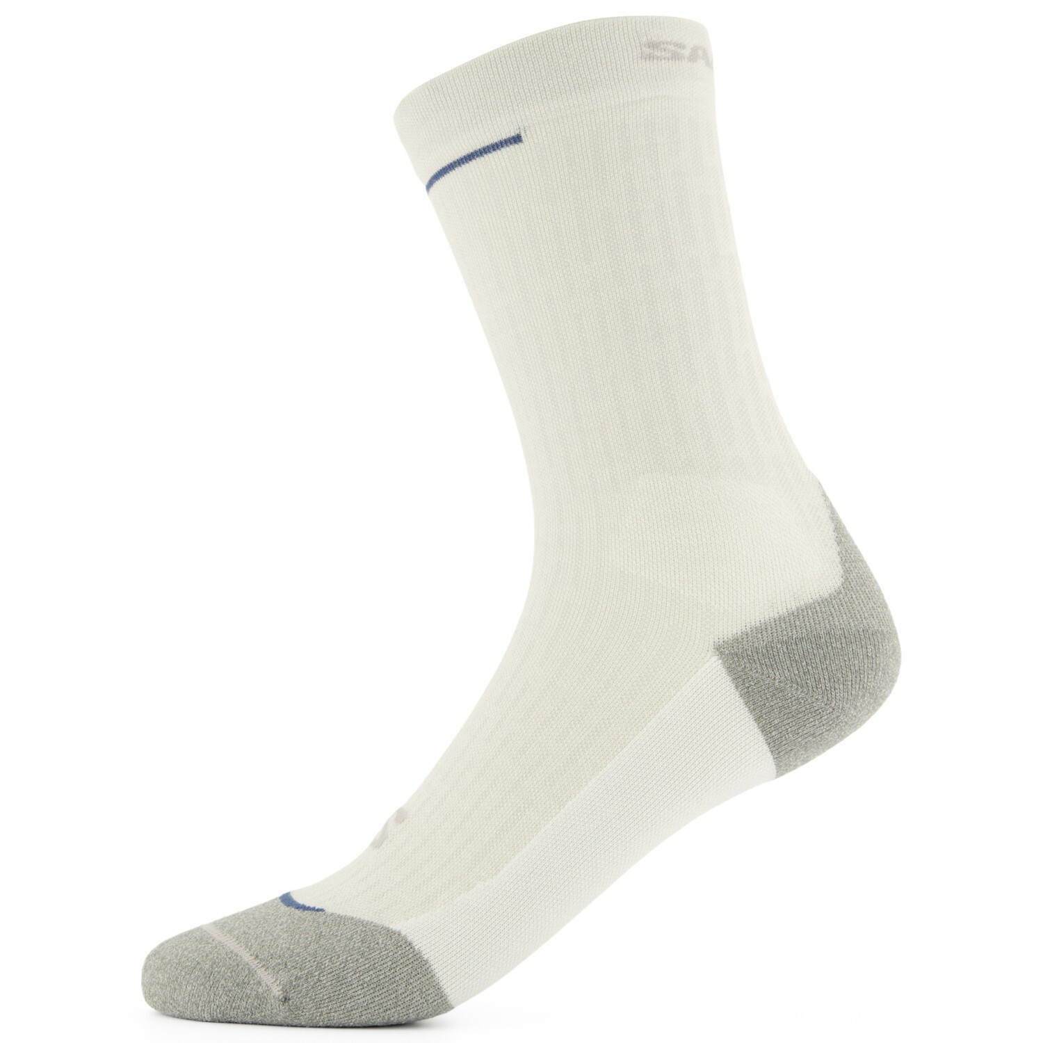 

Носки для бега Salomon Ultra Glide Crew, цвет White/Pearl Blue/Bering Sea