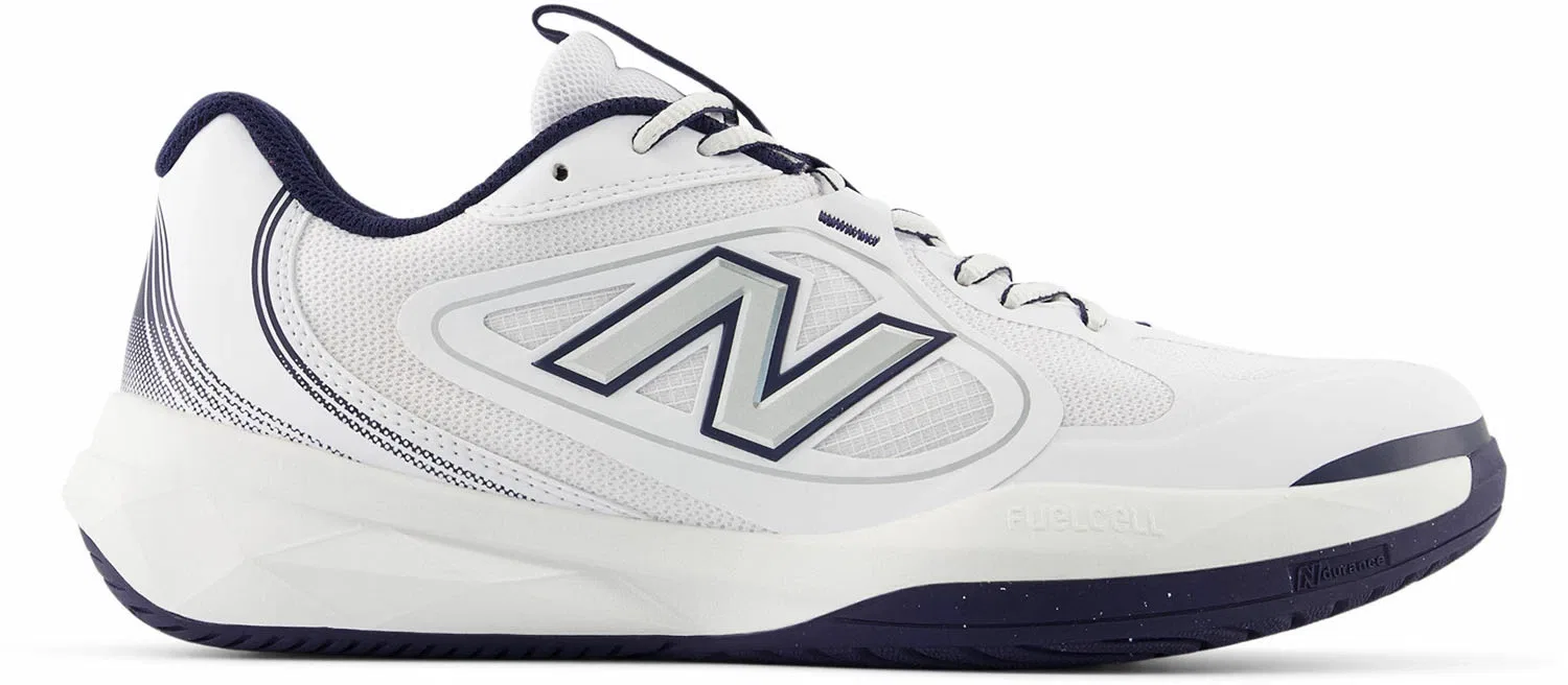 Мужские кроссовки для тенниса «FuelCell 796 v5 H» от New Balance, White/Navy
