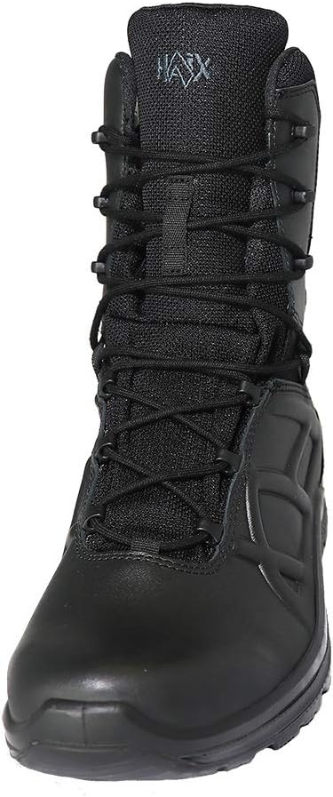HAIX Black Eagle Tactical 2.0 GTX с высоким боковым молнией - водонепроницаемые ботинки с противоскользящей подошвой, амортизирующей технологией и легким дизайном, отличные ботинки для полицейских, Wide — фото 3
