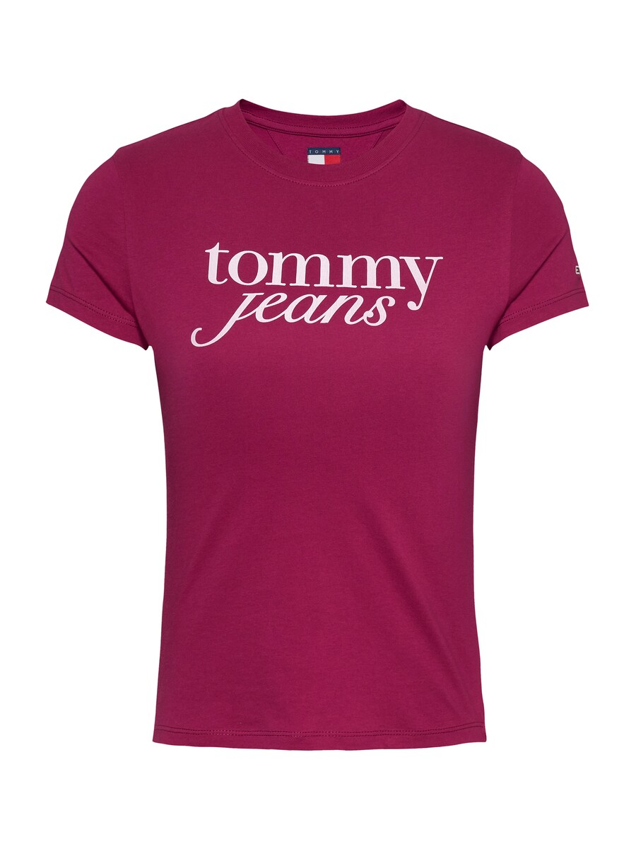 

Рубашка Tommy Jeans Essential, бордовый