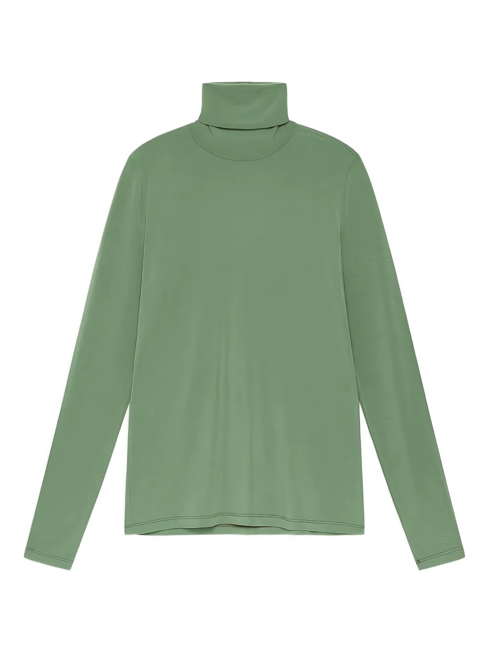 

Топ Colors Of The World с высоким воротником и длинными рукавами Maliparmi, зеленый