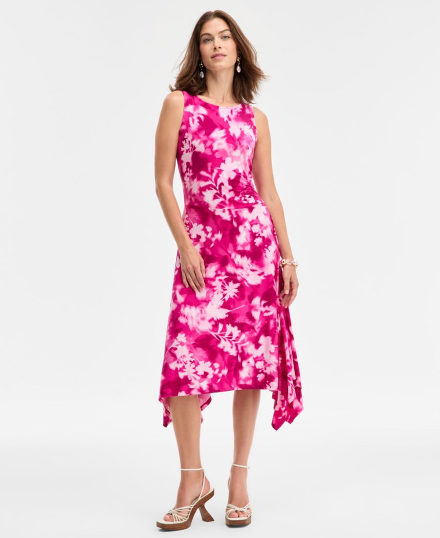 

Женское платье с вырезом-лодочкой и асимметричным подолом INC International Concepts, Myla Bouquet