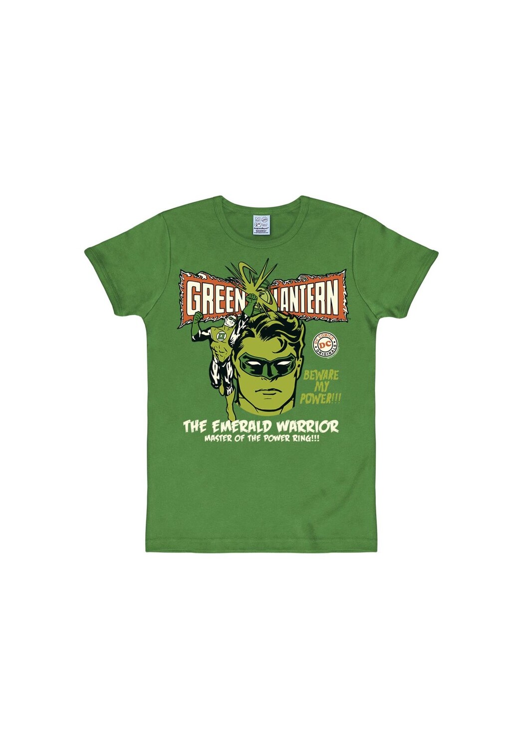 

Футболка приталенного кроя Green Lantern - Power LOGOSHIRT, зеленый