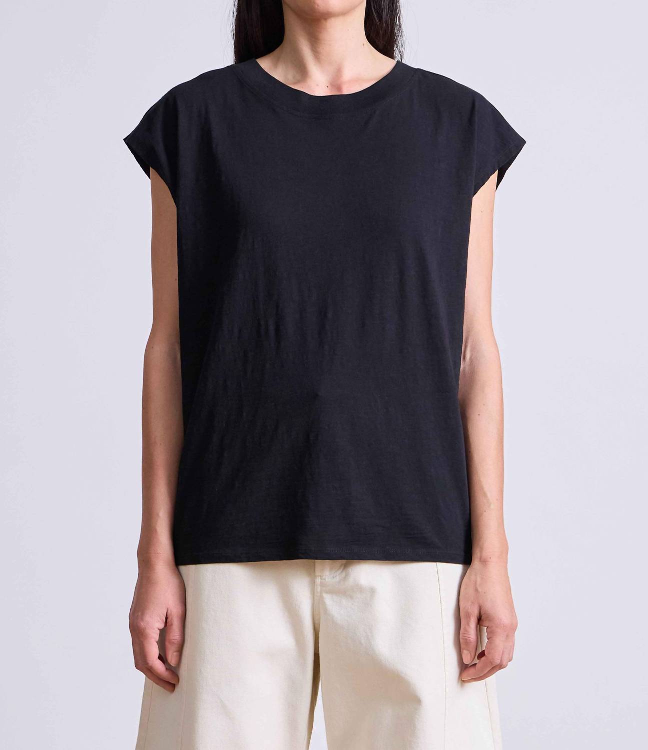 

Футболка Fuerza в черном цвете APIECE APART