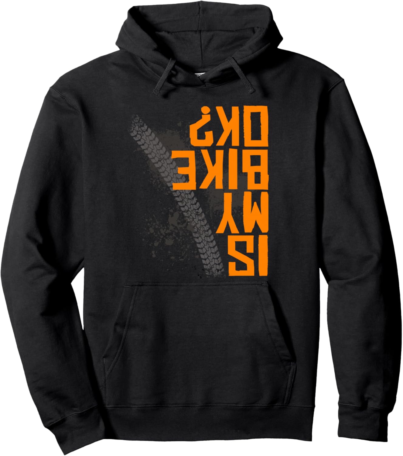 

С моим велосипедом все в порядке Забавные шутки про велосипед, BMX, горный велосипед, толстовка Bigup Cyclist Bicycle Cycling Designs, черный