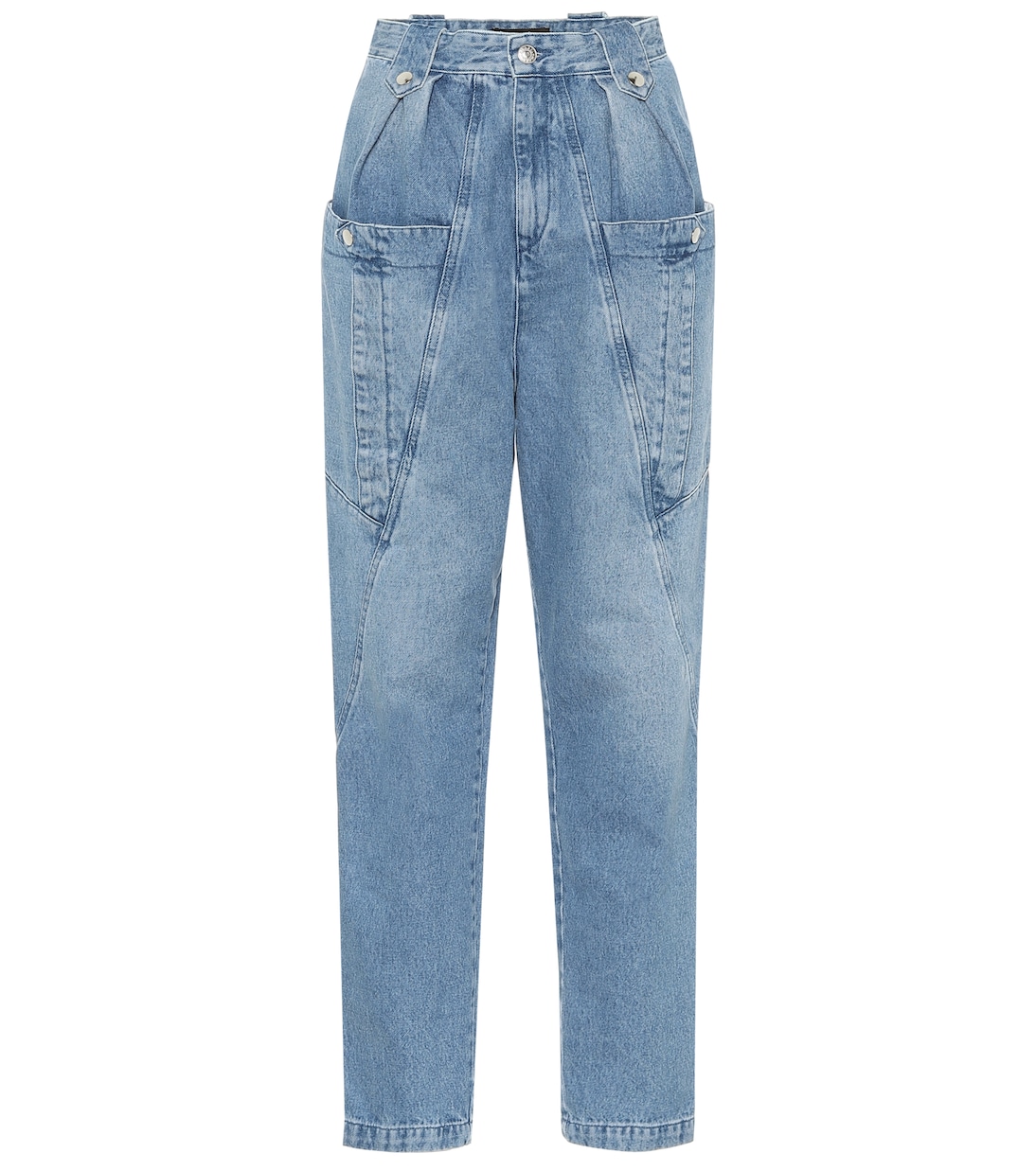 

Джинсы Kerris с высокой талией Isabel Marant, светло-синий