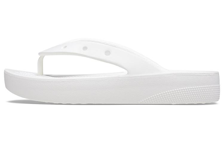 

Шлепанцы и сланцы Crocs Classic Platform Flip Flop 'White' Women's