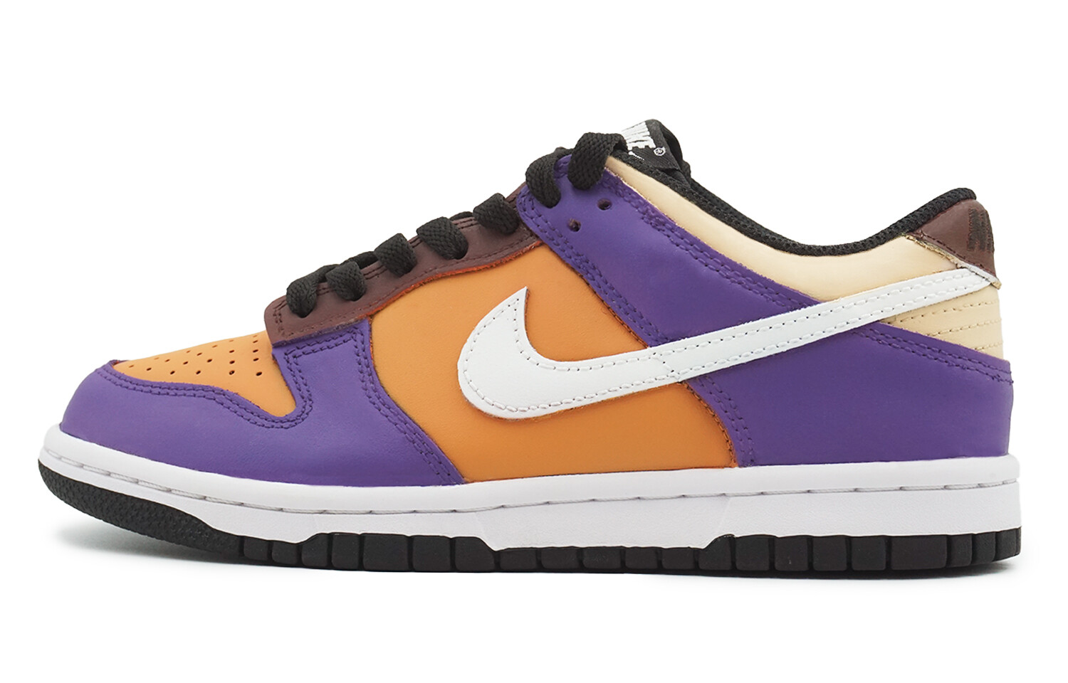 

Кроссовки Nike Dunk Skateboarding Shoes Women's Low-top Purple/orange, оранжевый