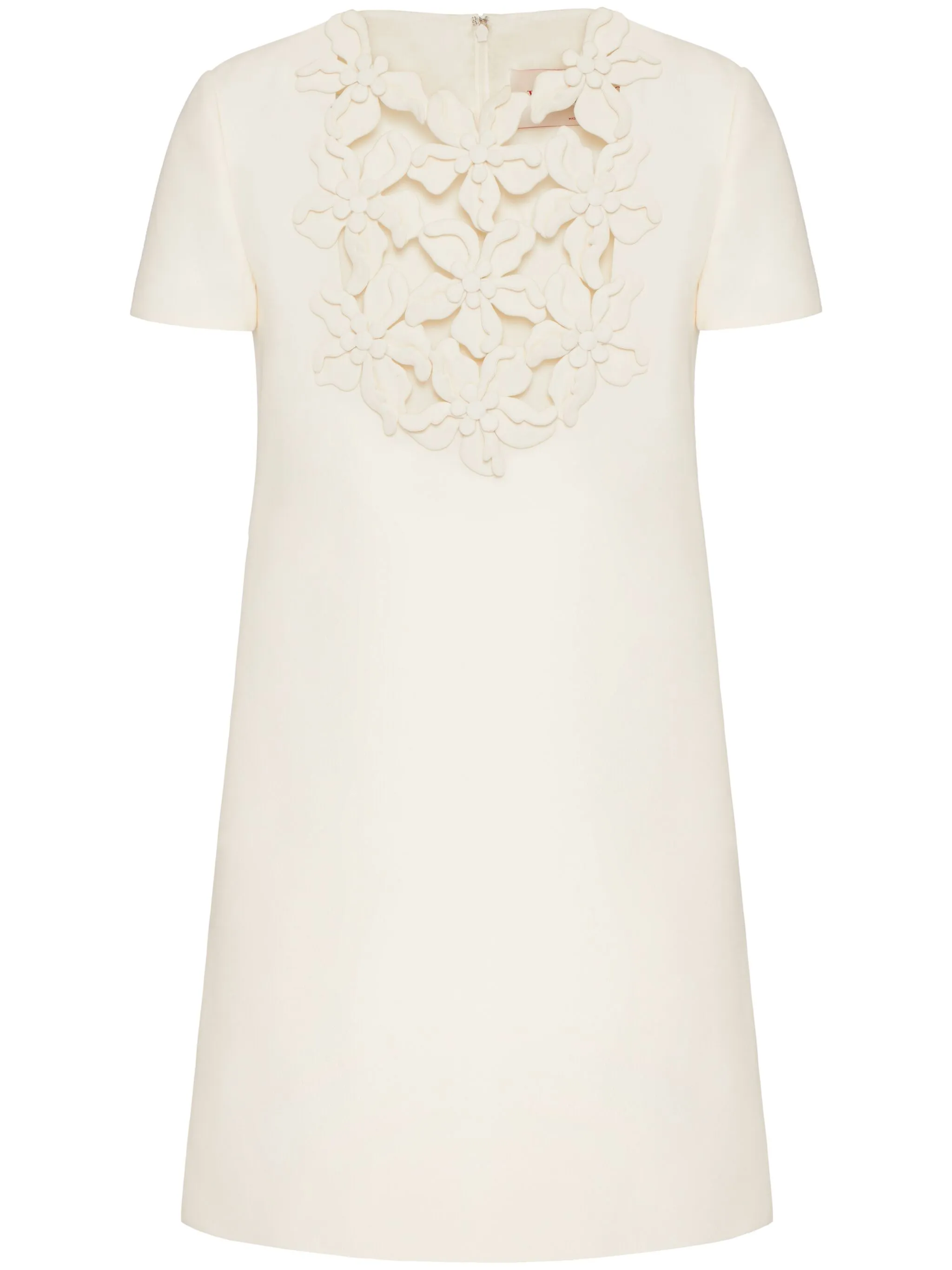 

Платье мини Crepe Couture с вышивкой Valentino Garavani, белый