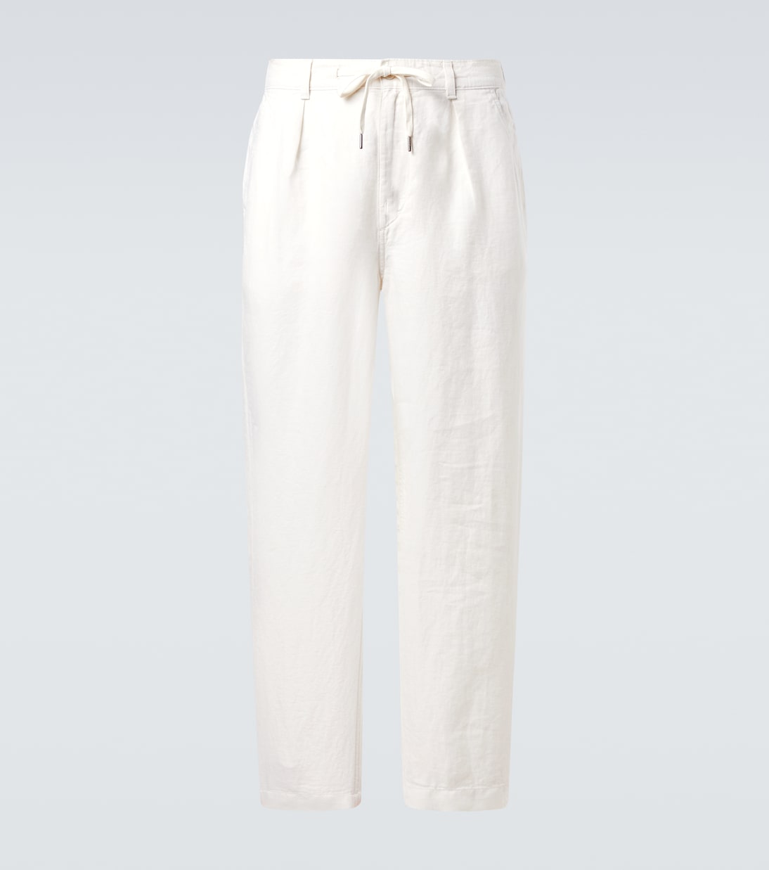 

Льняные прямые брюки Polo Ralph Lauren, Antique Cream