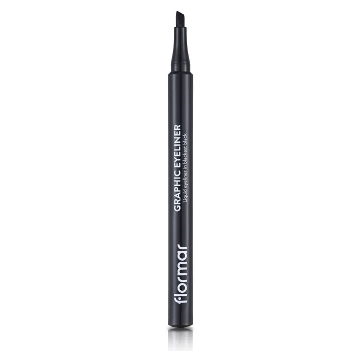 

Подводка для глаз graphic eyeliner delineador de ojos Flormar, цвет negro