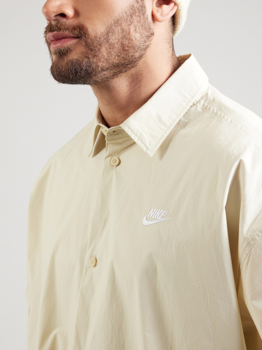 Рубашка обычного кроя на пуговицах Nike Sportswear CLUB, хаки — фото 3