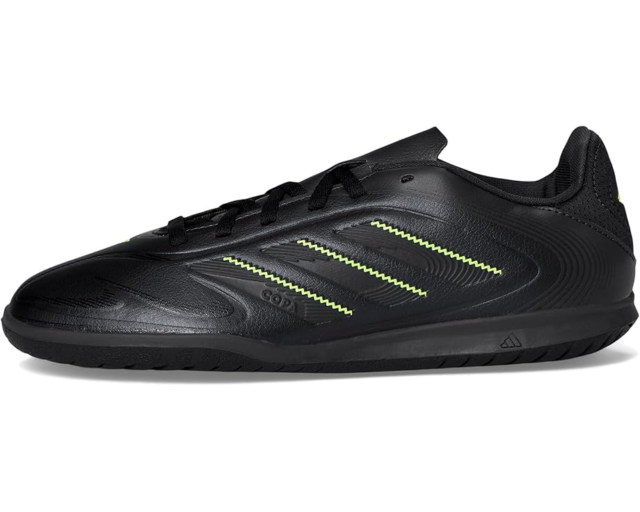 Кроссовки adidas Kids Copa Club Pure 3 Indoor Cleats, цвет Black/Solid Grey/Lucid Lemon — фото 4