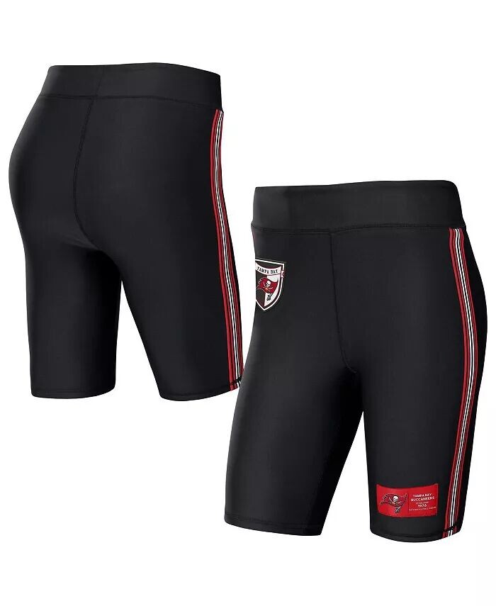 

Женские черные байкерские шорты Tampa Bay Buccaneers Wear By Erin Andrews