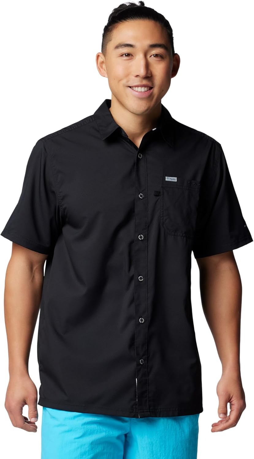 

Columbia мужская стандартная рубашка Slack Tide Camp, Black