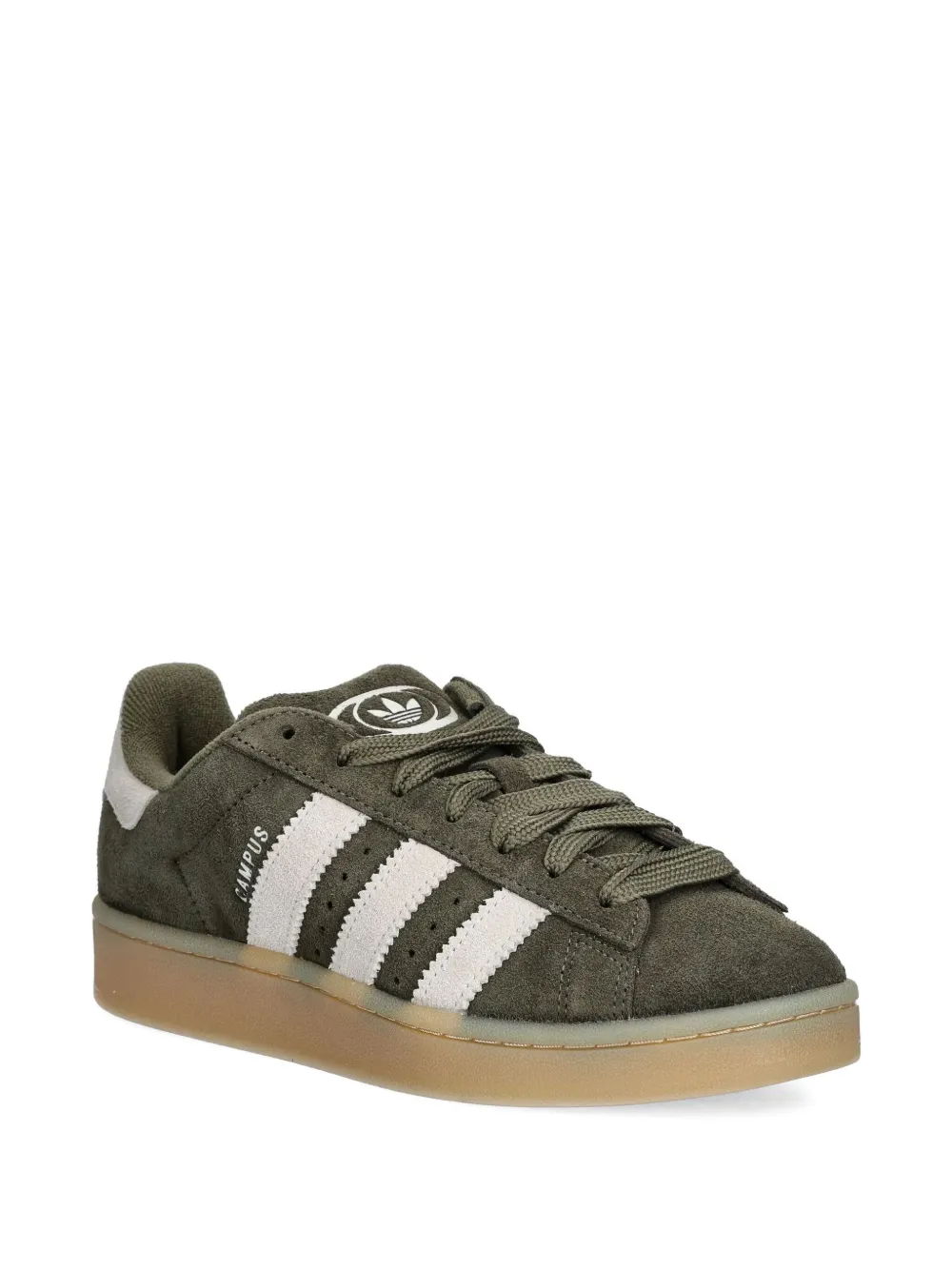 Замшевые кроссовки Campus 00-х adidas, зеленый — фото 2