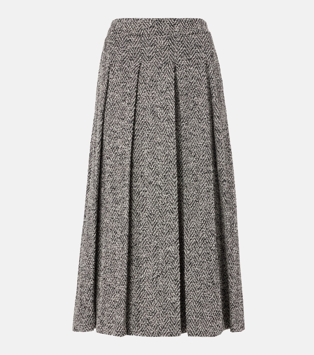 

Юбка миди Gallo из смеси хлопка и шерсти Max Mara, Dis. Chevron