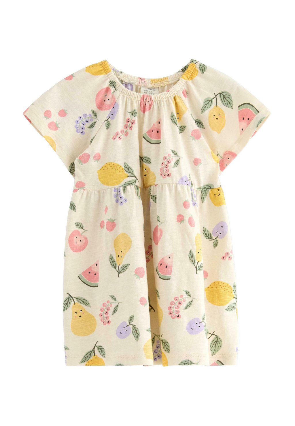 

Платье из джерси SHORT-SLEEVED Lindex, бежевый