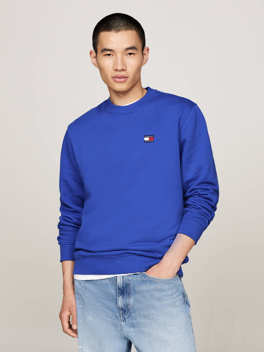 

Толстовка Tommy Jeans Regular Fit, синий