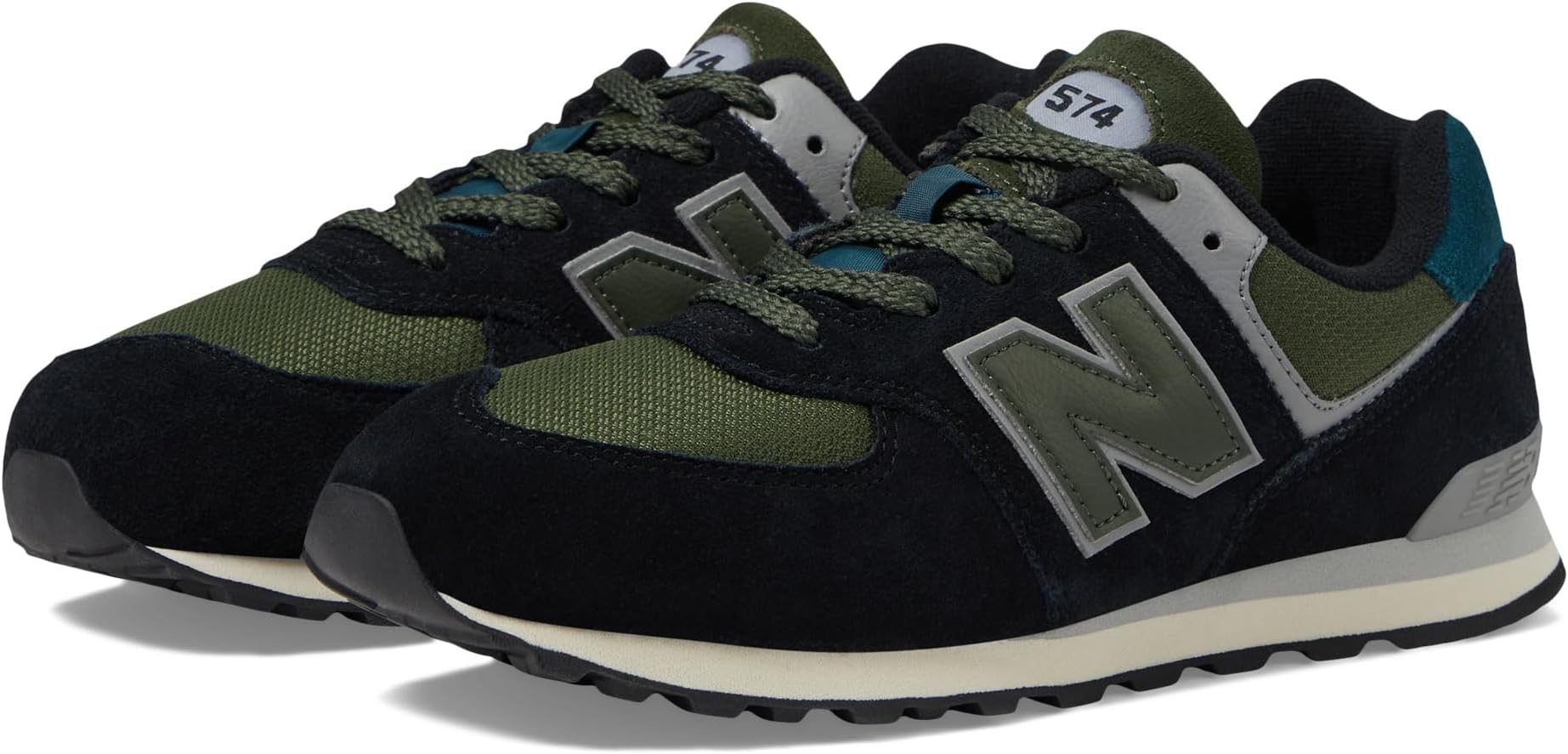 

Кроссовки New Balance Kids GC574v1, цвет Black/Kombu