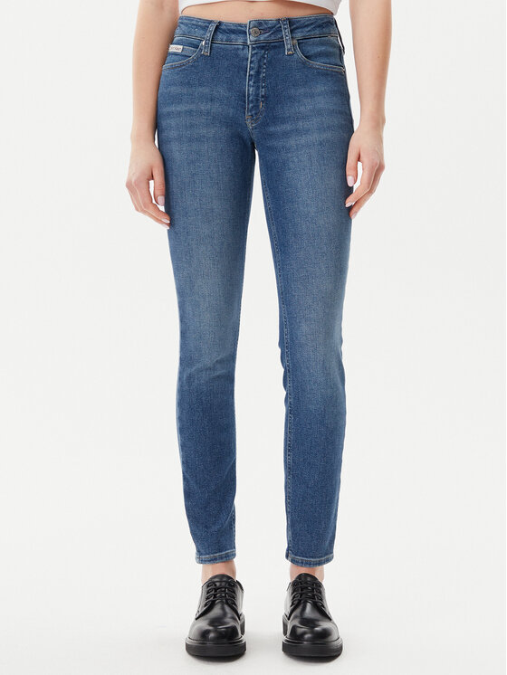 

Обтягивающие джинсы J20J225121 Calvin Klein Jeans, синий