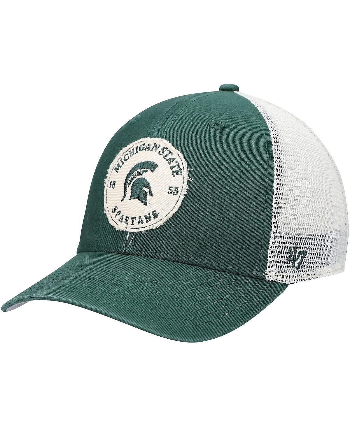 

Мужская зеленая кепка '47 Michigan State Spartans Howell Mvp Trucker Snapback '47 Brand