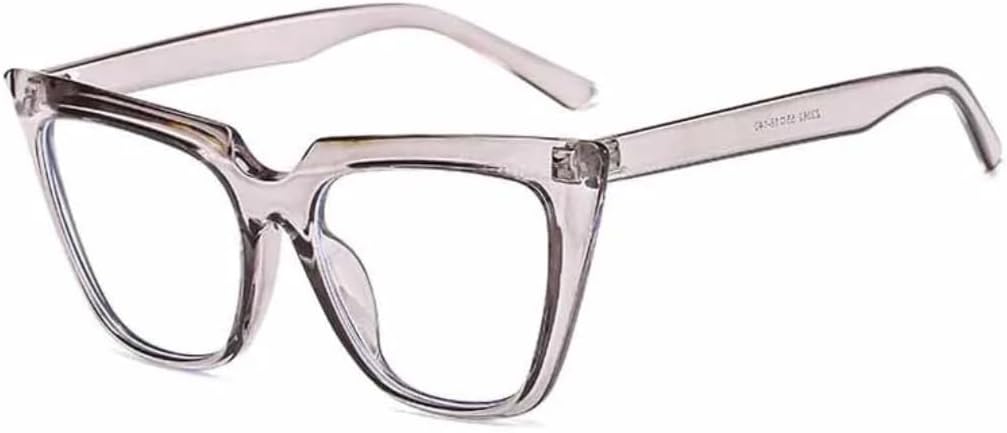 

Солнцезащитные очки с защитой UV400 | Оправа «кошачий глаз» с градиентным цветом | для женщин и мужчин, для занятий спортом на открытом воздухе и вождения DSVIGF, Gray Clear