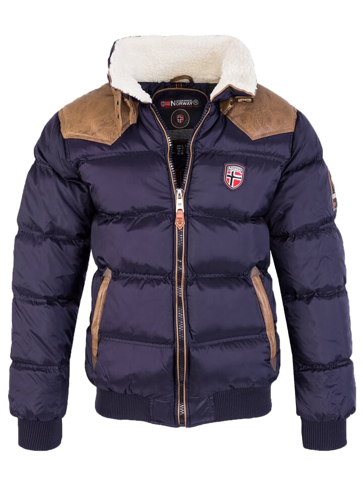 

Зимняя куртка Geographical Norway, темно-синий