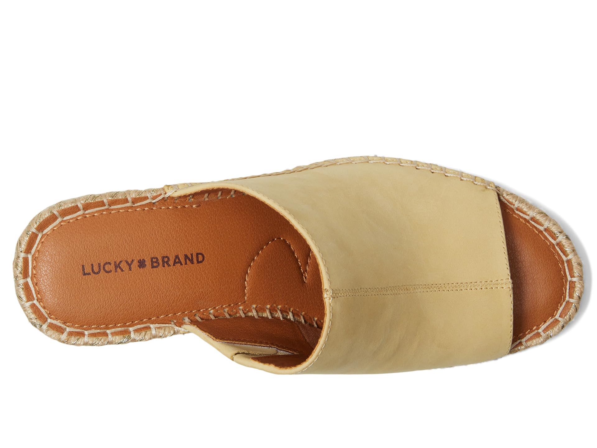 Туфли Lucky Brand Cabriah Espadrille Wedge Sandal, цвет Sunlight — фото 2