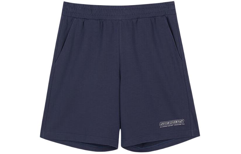 

Цветные повседневные шорты мужские, цвет морской волны Skechers, Marine Blue/00DU