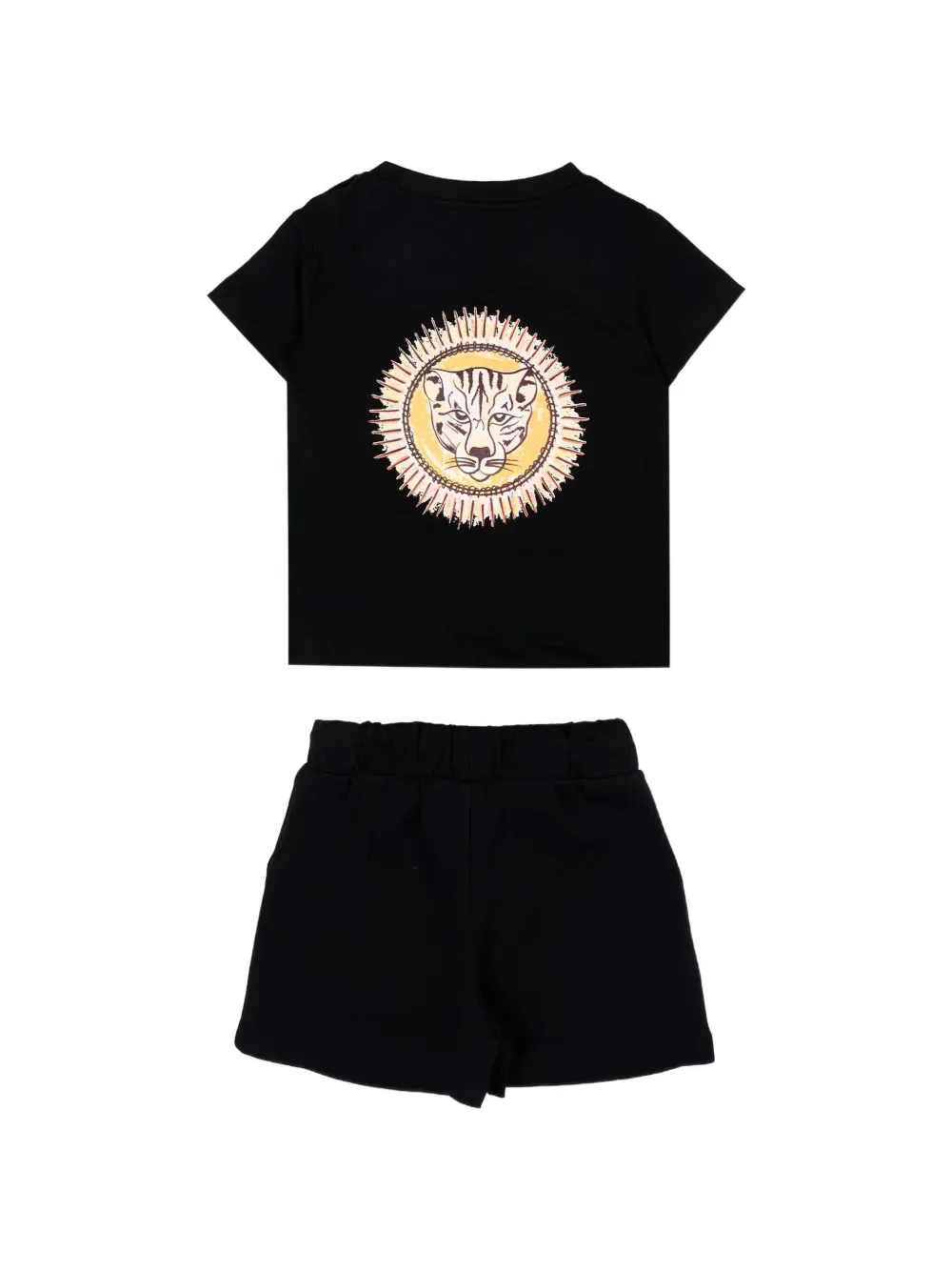 Комлект из шорт и футболки Just Cavalli Kids, черный — фото 2
