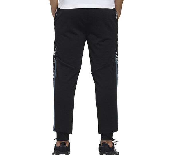 Спортивные штаны adidas neo M Ss Tp 1 Splicing Sports Pants Black, черный — фото 4
