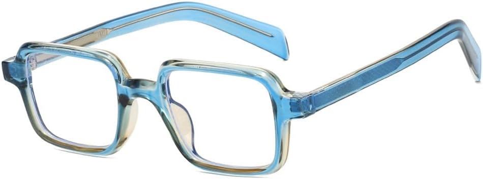 

Солнцезащитные очки UV400 с маленькой оправой, заклепками, градиентным панк-дизайном, для женщин и мужчин, для бега и занятий спортом на открытом воздухе UYPTK, Blue Clear