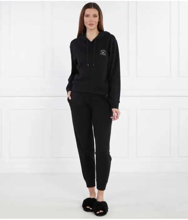 Домашняя одежда, спортивные штаны regular fit Emporio Armani, черный — фото 2