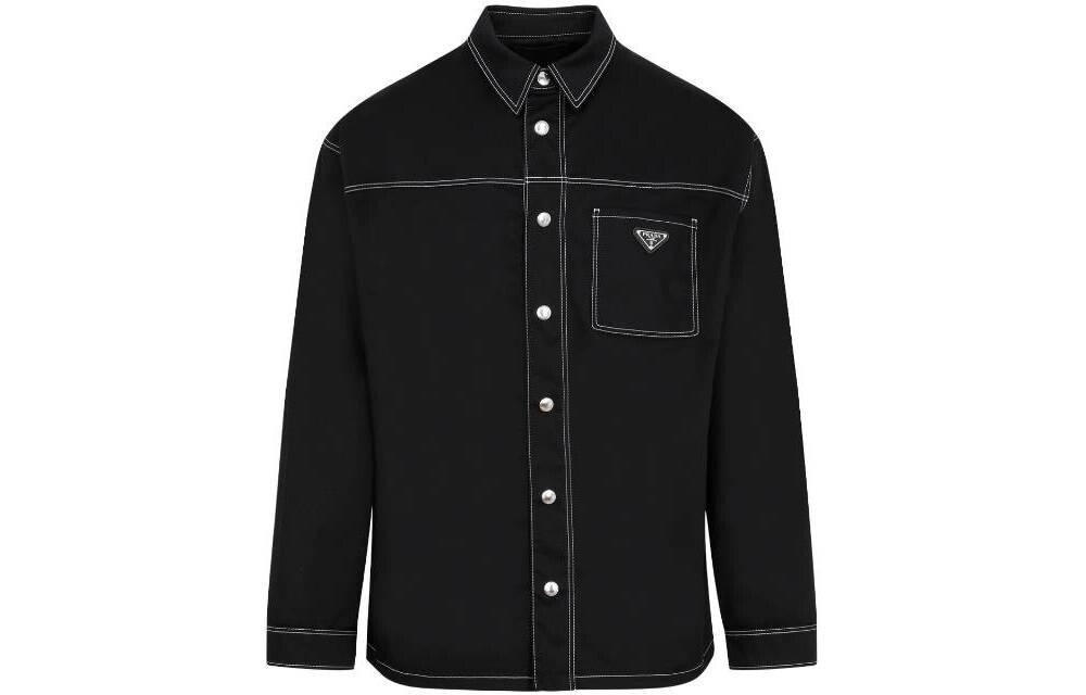 

PRADA Мужская джинсовая куртка, цвет черный