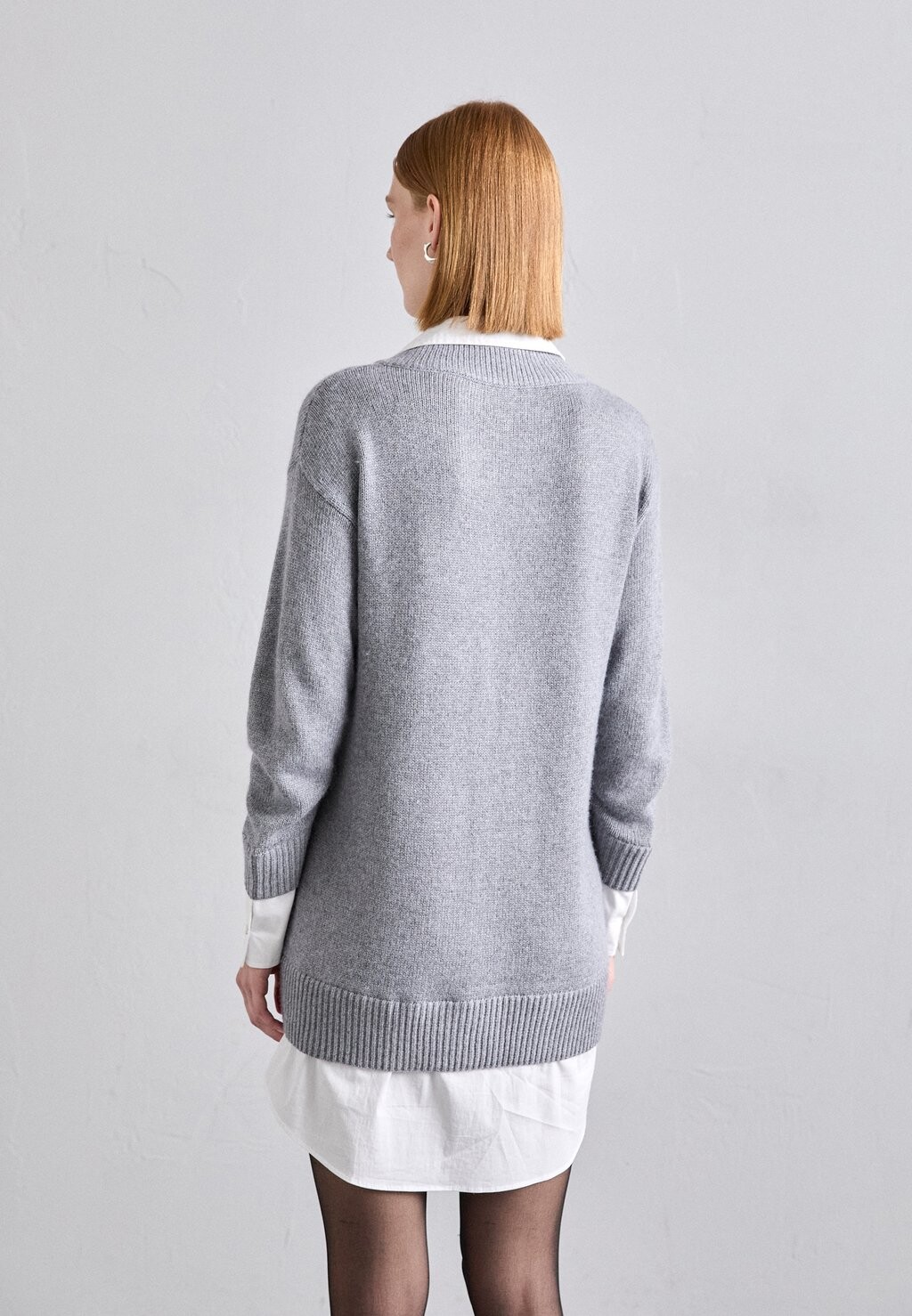 

Платье-джемпер COLLAR SANTINA DRESS Cinq à Sept, серый