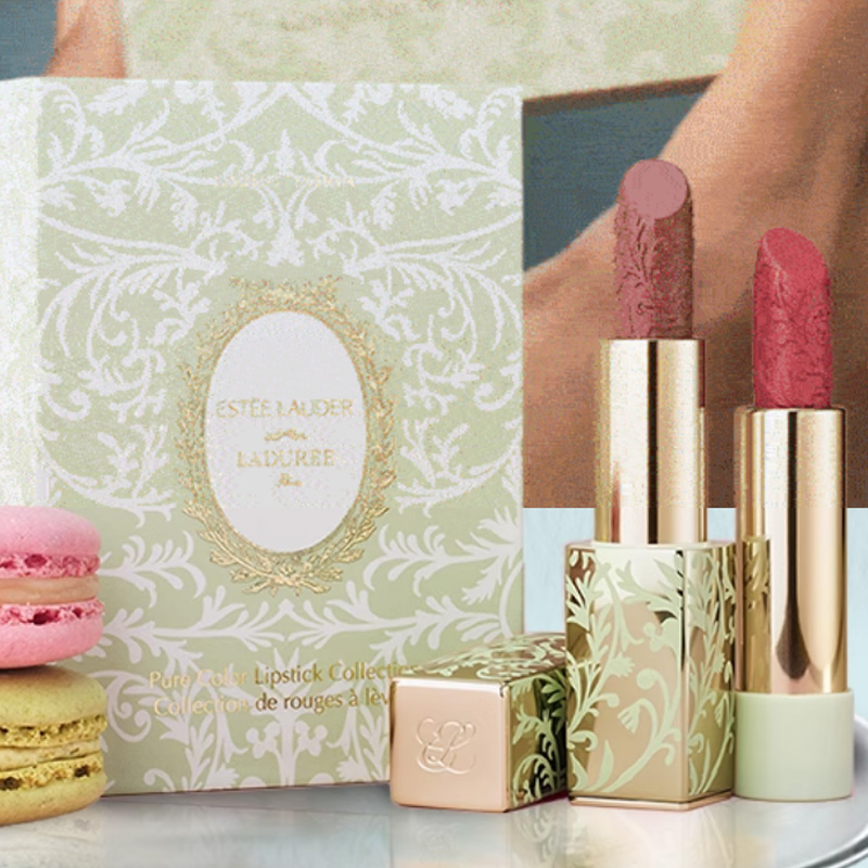 Yashilandai Macaron Box Limited Edition помады матовые стойкие для официальных мероприятий 3,5г + сменный блок 3,5г ESTEE LAUDER — фото 3