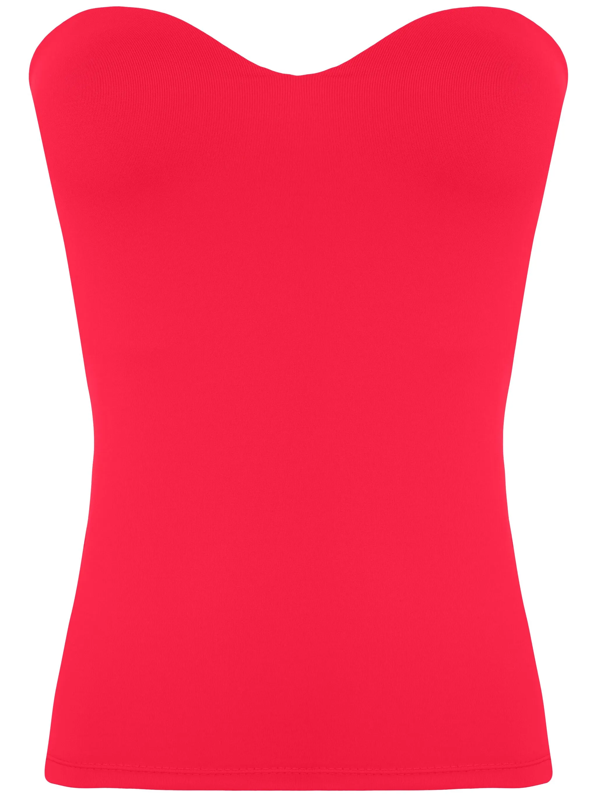 

Топ с вырезом в форме сердца Amir Slama, красный