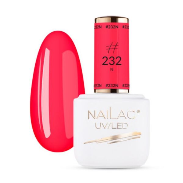 

Гибридный лак #232n, 7 мл Nailac, цвет #232n
